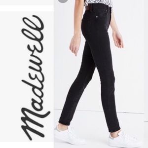 Madewell 9” High Riser Skinny Jeans in Lunar